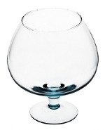 Glass cognac vase KK-2 H:19cm D:16cm