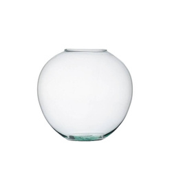Glass fish bowl vase W-601
