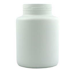 Glass jar vase H:20cm D:13,5cm WM-G001 white
