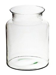 Glass jar vase W-332J H:30cm D:15cm