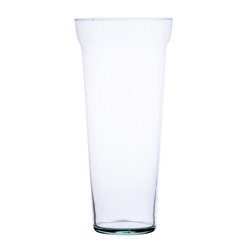 Glass vase W-294 H:27cm D:13cm