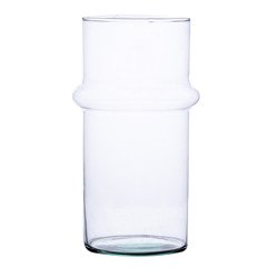 Glass vase W-538 H:20cm D:11cm