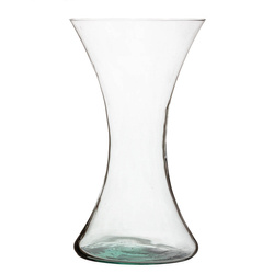 Glass vase W-55 H:25cm D:14cm