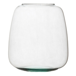 Glass vase W-557 C H:20cm D:18cm