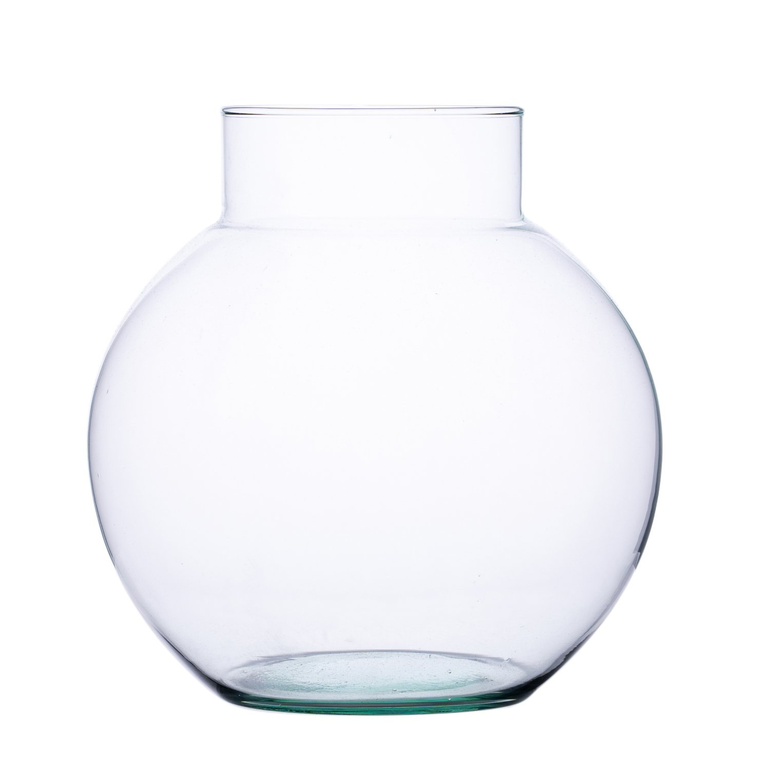Glass ball vase W503 H19,5cm D19cm Vases \ Ball vases Vases