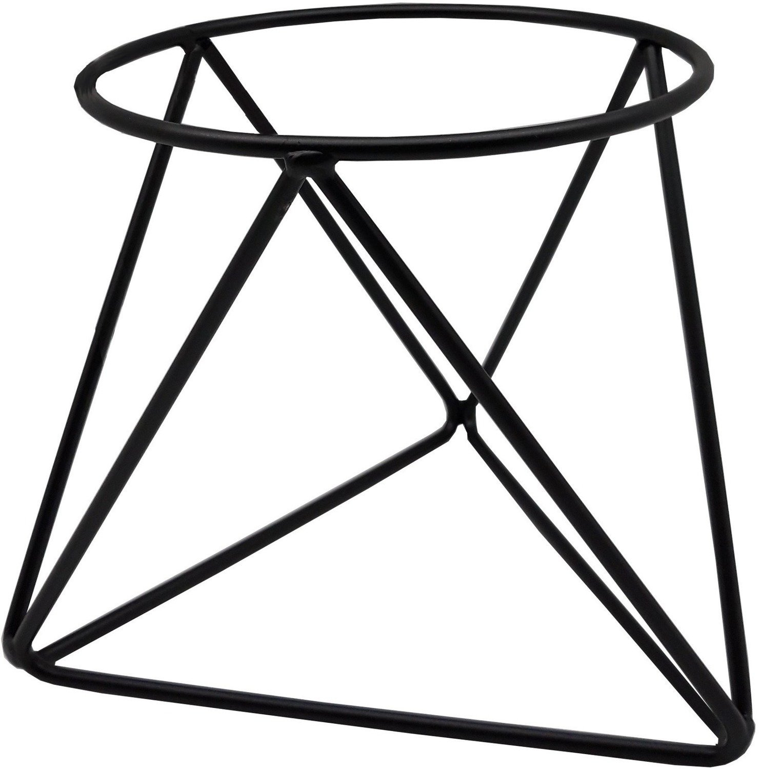 Stand for pots black S. S 28 cm Casings and flowerpots \ Pot stands