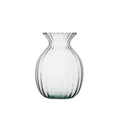 Classic glass vase W-637 OPTIC H:20 cm D:15 cm