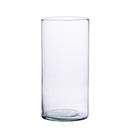 Glass cylinder vase H:21cm D:8,6cm