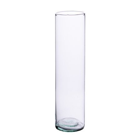 Glass cylinder vase H:30cm D:7cm