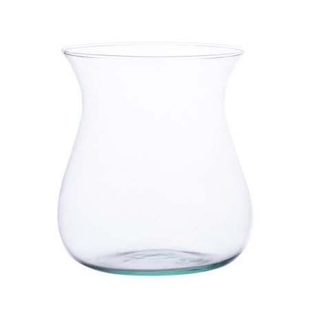 Glass vase W-508 H:16cm D:14,5cm