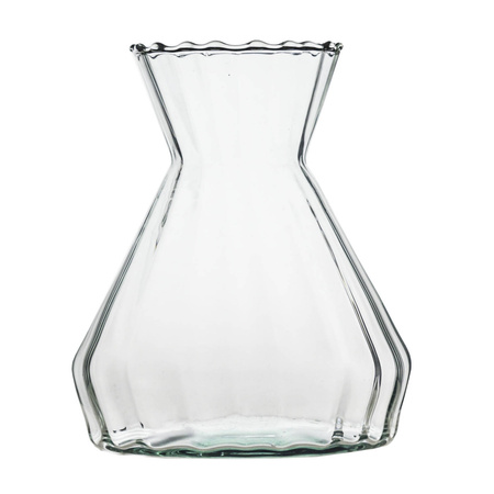 Glass vase W-669A  H:19cm D:16,4cm