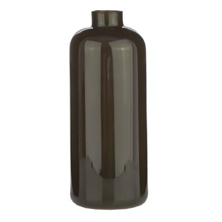 Vase in the shape of a brown W-322 bottle H25cm