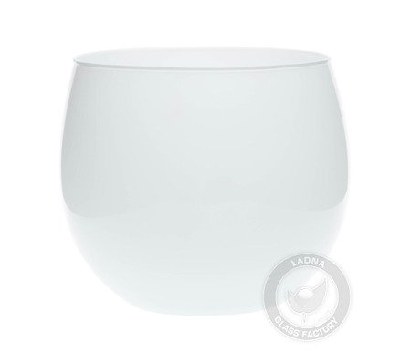 White Vase W-278A H14cm