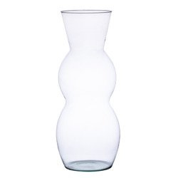 Glass vase W-500B H:50cm D:14cm