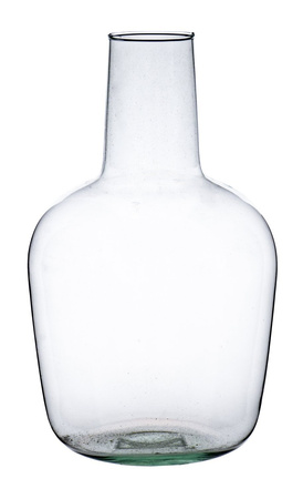 Glass vase bottle W-597 H: 30cm D: 18cm