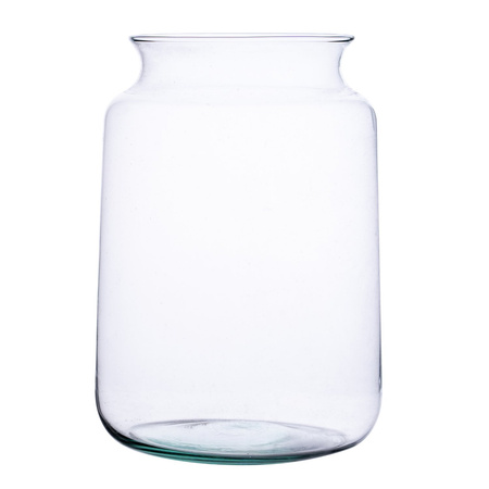 Glass jar vase W-449 H:24cm D:17cm 