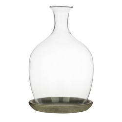 W-258 2X cut + ceramic stand H: 34cm D: 23cm