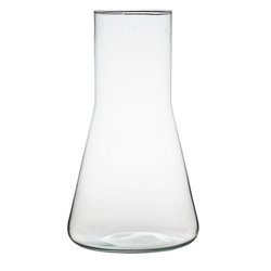 Glass vase W-414D H:33cm D:19cm