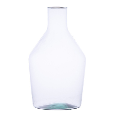 Glass bottle vase W-545B H:30,5cm D:18cm 