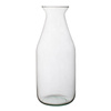 Glass bottle vase W-537B H:36cm D:15cm