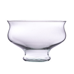 Glass bowl M-10 H:11,5cm D:17cm