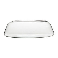 Glass bowl W-650B H:7,5cm D:24cm