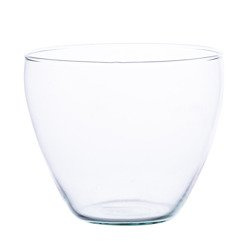 Glass flowerpot W-439 H:14cm D:14,5cm