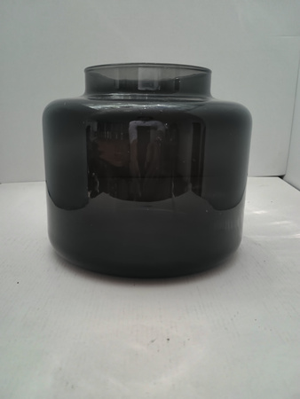  Glass terrarium W-635 H:25cm D:15cm smoke OUTLET