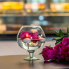 Glass cognac vase KK-2 H:19cm D:16cm SALE