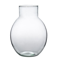 Glass ball vase W-615B H: 40cm D: 20cm