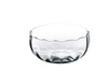 Glass salad bowl W-698A opt H:10cm D:22cm