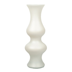 Decorative vase W-520 cream H: 40cm D:14cm