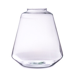 Glass vase W-735A H:34cm D:21cm