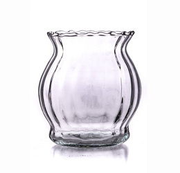 Glass vase W-405 H:10cm D:8cm