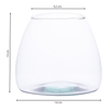 Glass vase W-440A H:14cm D:14cm