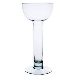 Stemmed glass vase W-577 H:25cm D:11,5cm