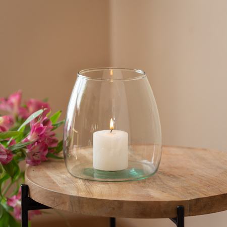 Glass vase W-440A H:14cm D:14cm