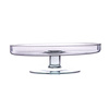 Glass cake stand H:13cm D:28cm