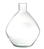 Glass bottle vase H:32cm D:26cm W-556