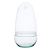 Glass terrarium egg W-542A+W-542 side hole H:25,5cm D:12,8cm