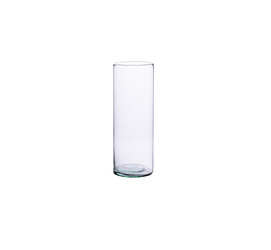 Glass cylinder vase H:31cm D:12cm