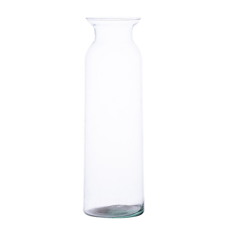 Glass jar vase W-484 H:30cm D:9cm OUTLET