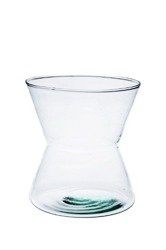 Glass vase W-195D H:17cm D:15,5cm