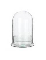 Glass cover W-315M++W-308B1 H:25cm D:14cm, No Hole