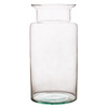 Glass jar vase H:32cm D:14cm W-332N3 SALE