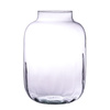 Recycled glass vase WL-103 part optic H:25cm D:17cm