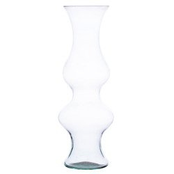 Glass vase W-520 H:40cm D:14cm