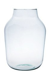 Glass jar vase W-456B H:33cm D:23cm