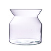 Glass jar vase W-483 H:14cm D:14cm