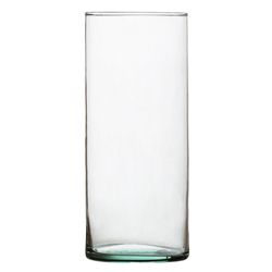 Glass cylinder vase H:20cm D:8,5cm
